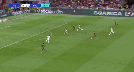 意甲：AC米兰2-0博洛尼亚，莱奥传射建功，吉鲁凌空破门|ac米兰|意甲|博洛尼亚|吉鲁|莱奥