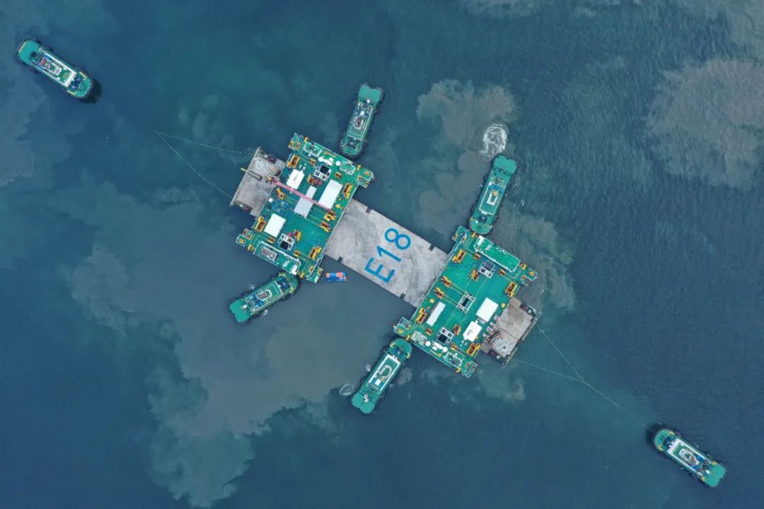 世界最快！大连湾海底隧道沉管安装全部完成！