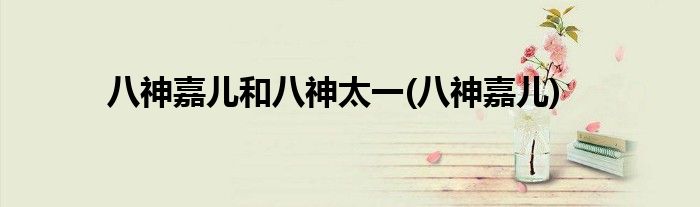 八神嘉儿和八神太一(八神嘉儿)