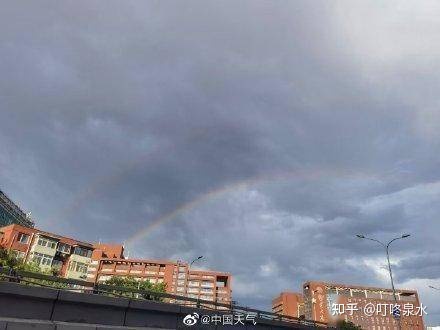 太美了!北京天空现迷人双彩虹 这是咋情况？