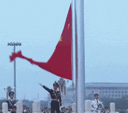 今日主角?|?升国旗，奏国歌！这一刻让人心动