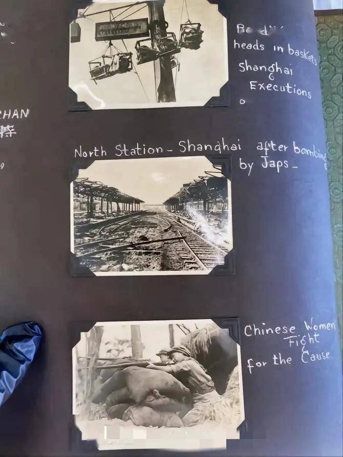 在美华人实拍南京大屠杀相册图