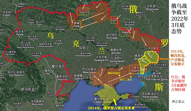 俄乌战争半年记，一文看懂局势演变过程和战线变化