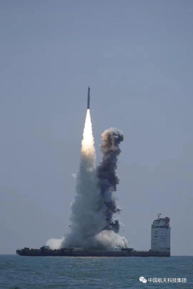 一箭五星！我国实现运载火箭海上一站式发射