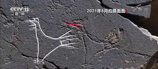 **考古发现大量岩画