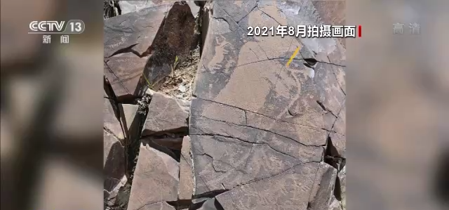 **考古发现大量岩画