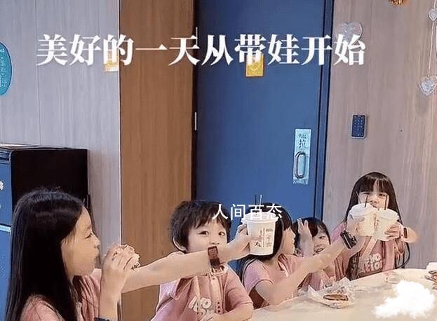 女子吐槽生了5胎老公还想生 孩子的颜值却一个比一个高