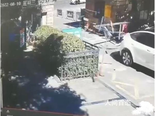 特斯拉ModelY失控加速撞墙 官方回应将跟进处理 特斯拉失控径直撞墙