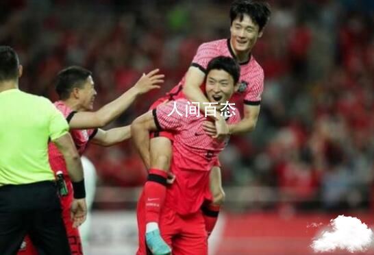 中国男足0-3输给韩国队 中韩足球的差距还在不断拉开 中国男足3比0胜韩国