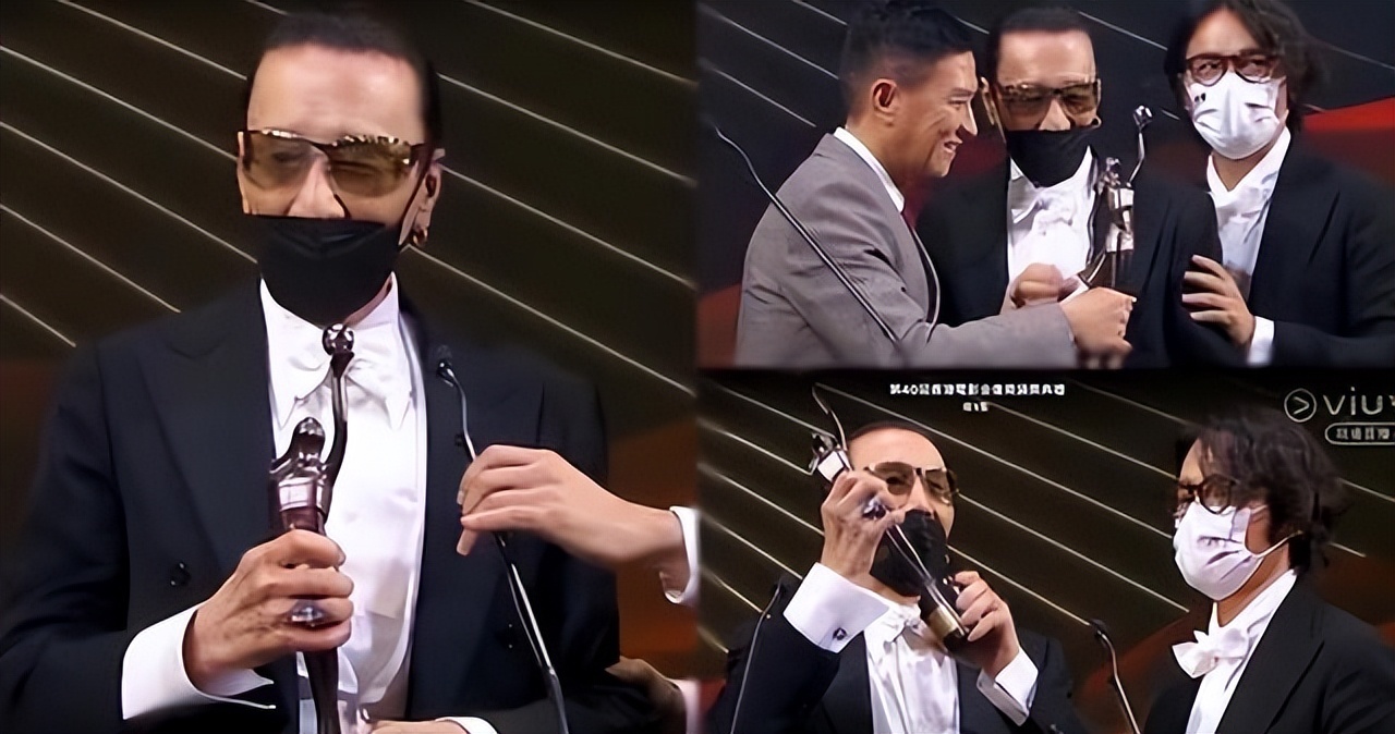 谢霆锋85岁老爸谢贤获金像奖最年长影帝，奖运和私生活一样精彩？
