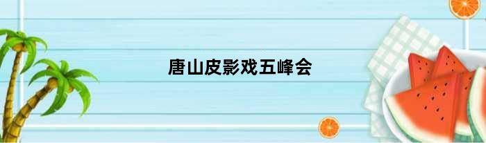 唐山皮影戏五峰会