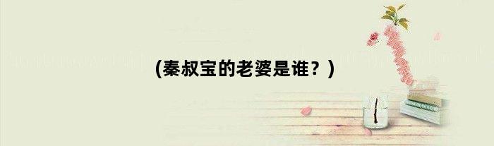 (秦叔宝的老婆是谁？)