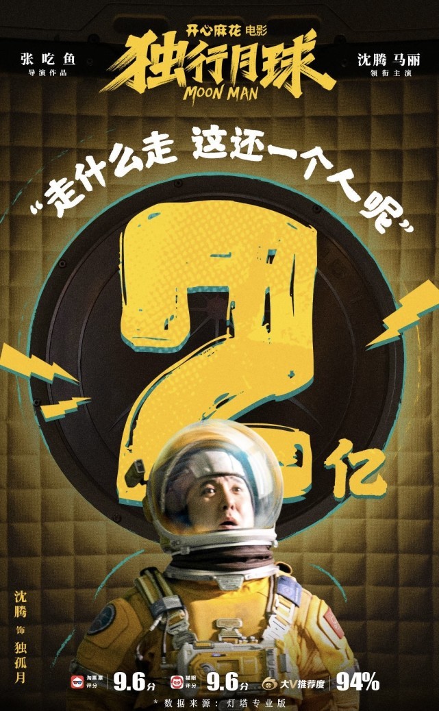 沈腾马丽时隔七年再合体，《独行月球》这部诚意之作不容错过！