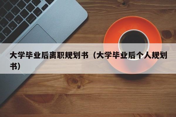 大学毕业后个人规划书（大学毕业后离职规划书）