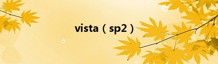 sp2(vista)