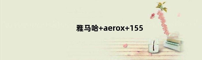 雅马哈 aerox 155(雅马哈aerox150参数配置)