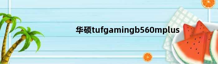 华硕tufgamingb560mplus(华硕primeb560plus能换什么cpu)