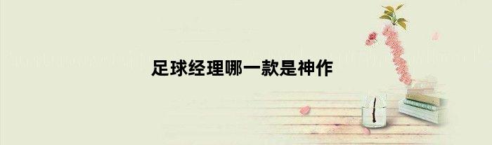 足球经理哪一款是神作(足球经理好玩吗)
