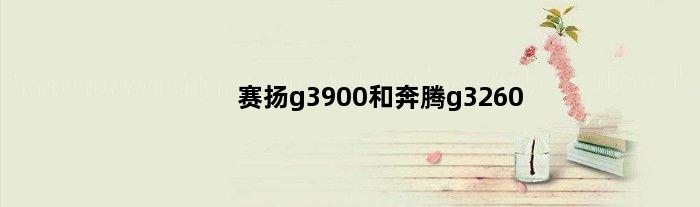 赛扬g3900和奔腾g3260(奔腾g3250和赛扬e3400哪个好)