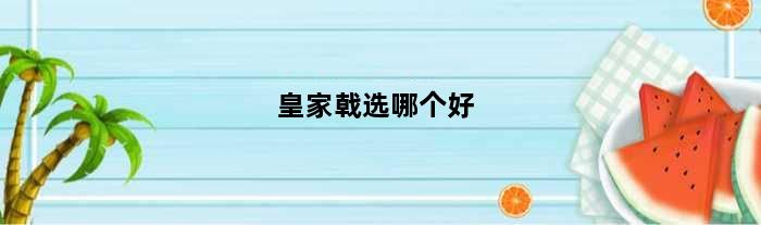 皇家戟选哪个好(皇家戟能配什么主板)