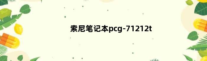 索尼笔记本pcg-71212t(索尼PCG71212T笔记本的配置)